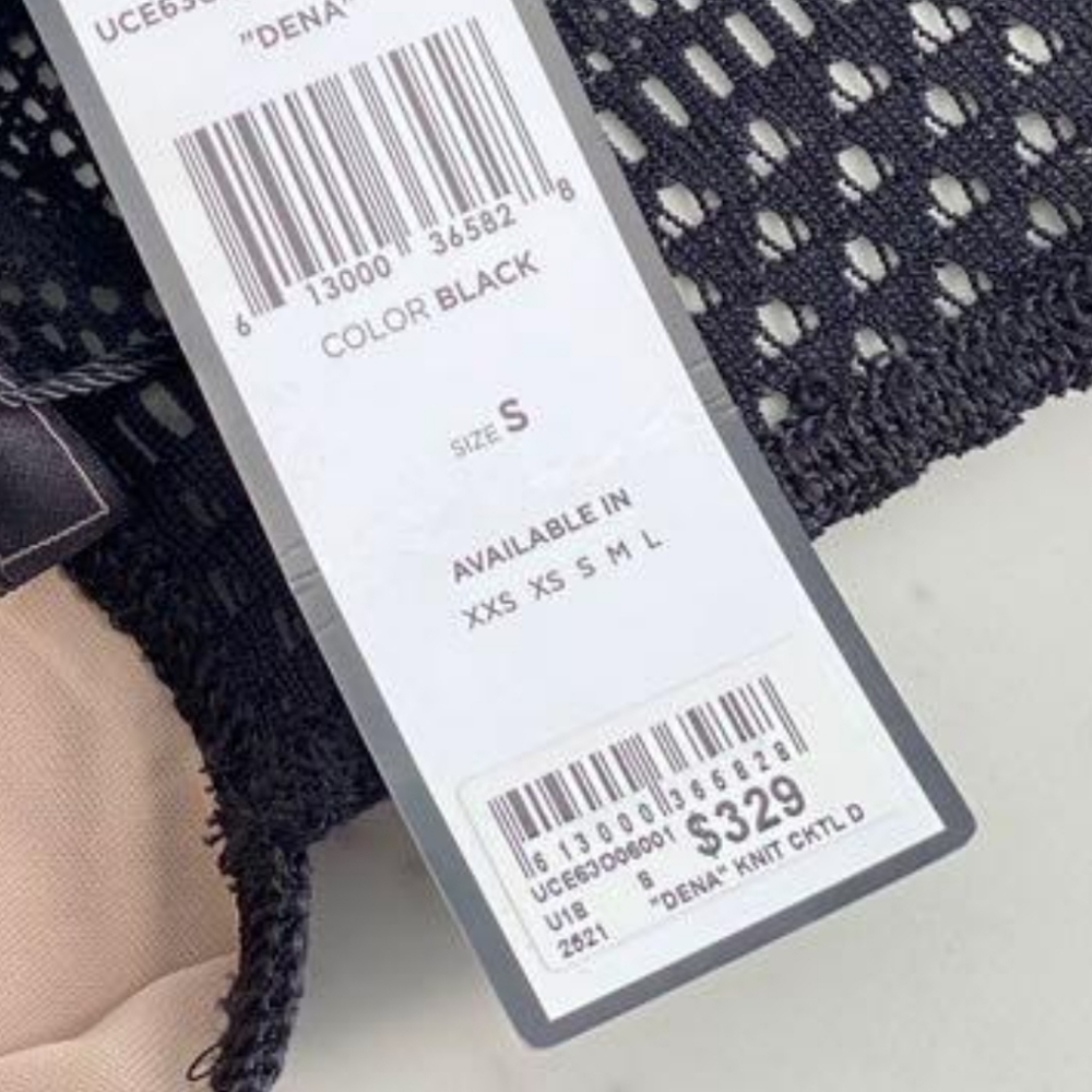 BCBG MaxAzria Dena Lace Dress Black Style #UCE63O06 Celeb Style Luxury Nude - Picture 4 of 14